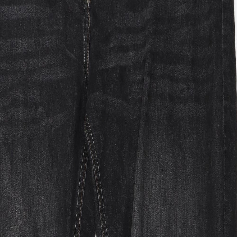 Joe Browns Womens Black  Denim Straight Jeans Size 18 L30 in