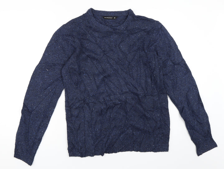 Cedar Wood State Mens Blue Pullover Jumper Size M