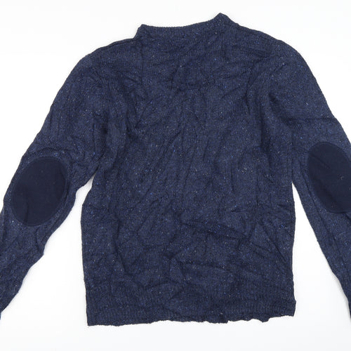 Cedar Wood State Mens Blue   Pullover Jumper Size M