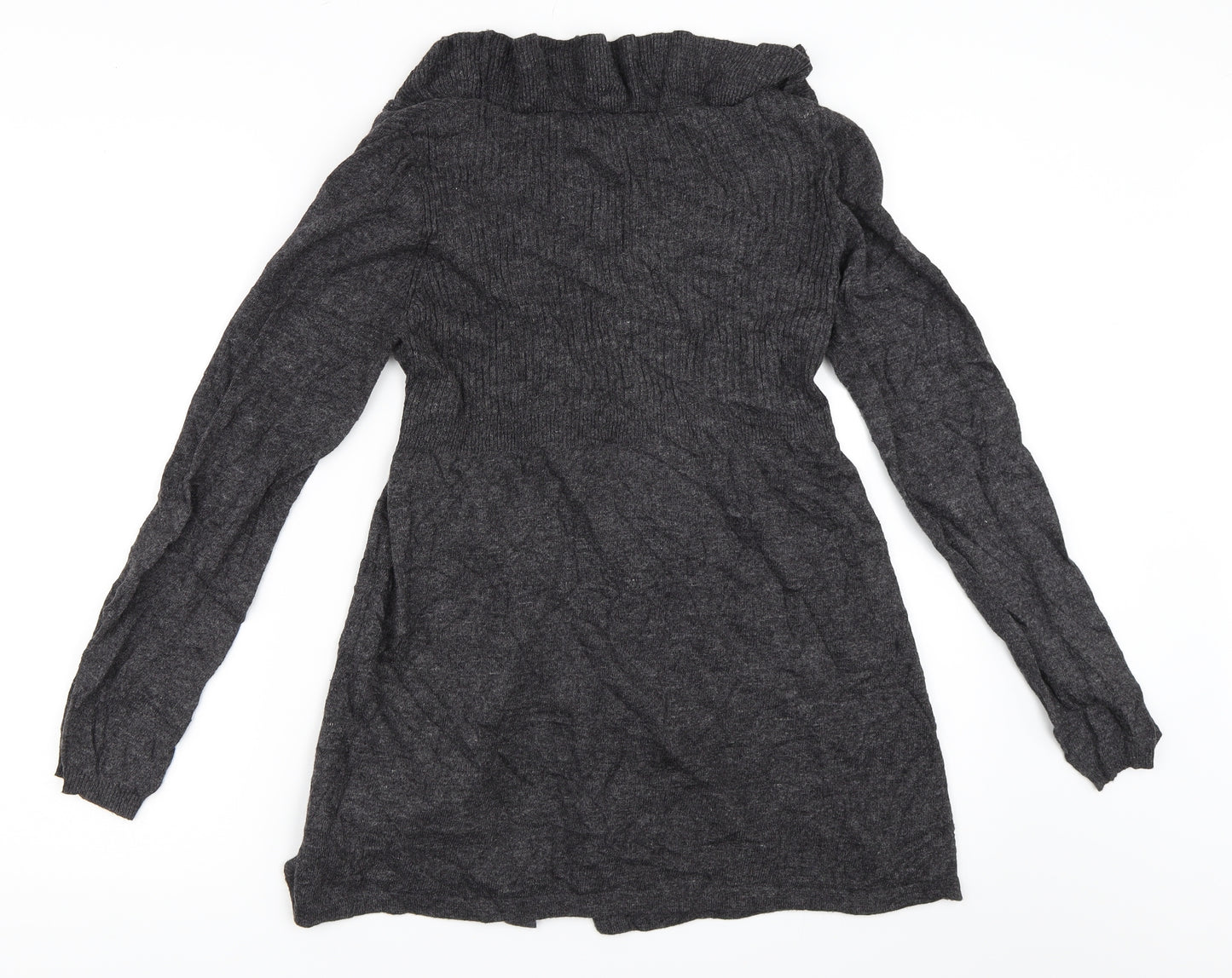 Zara Womens Grey   Cardigan Jumper Size M