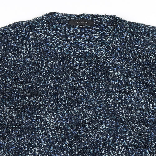 New Look Womens Blue   Pullover Jumper Size M
