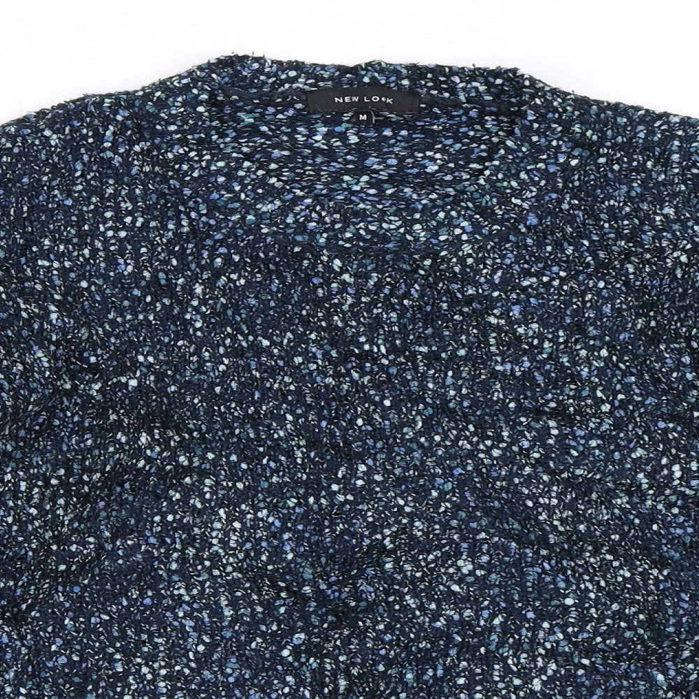 New Look Womens Blue   Pullover Jumper Size M