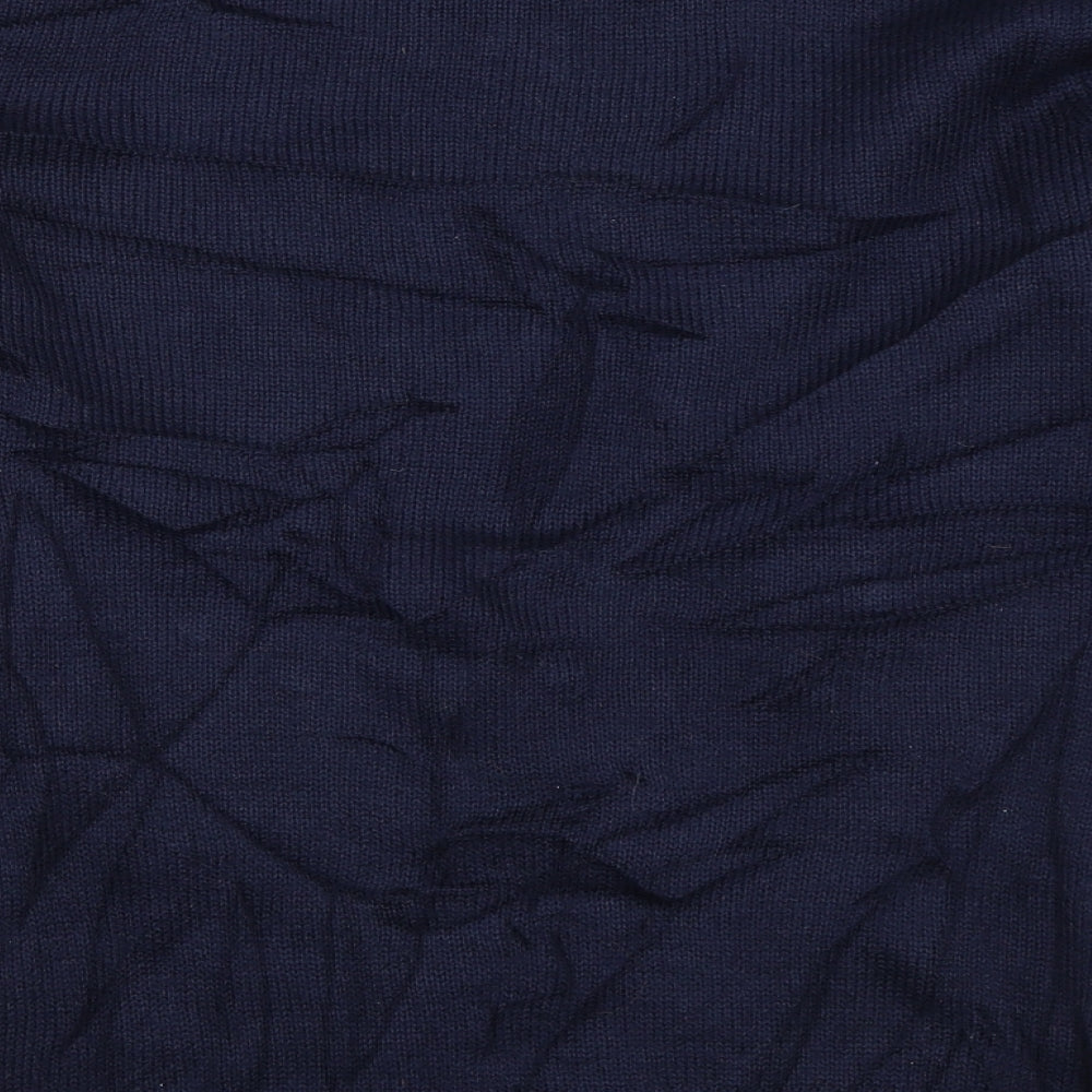 Cedar Wood State Mens Blue   Pullover Jumper Size S  - Christmas Tree