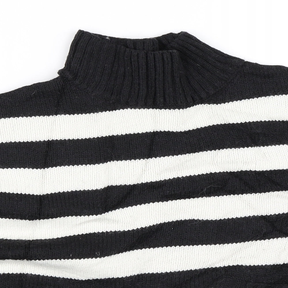 Marks and Spencer Womens Ivory Striped  Pullover Jumper Size S
