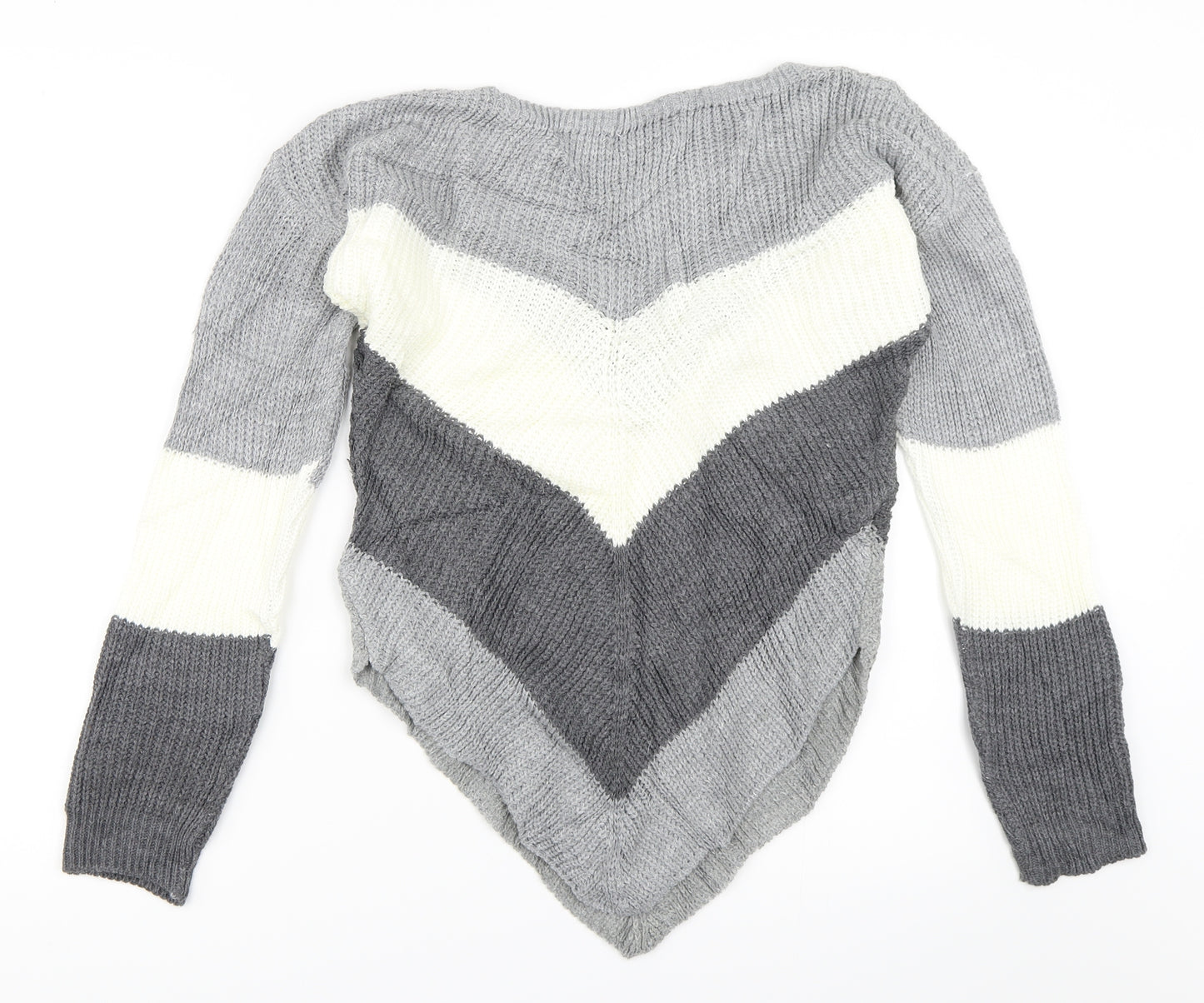 Select Womens Grey   Pullover Jumper Size M