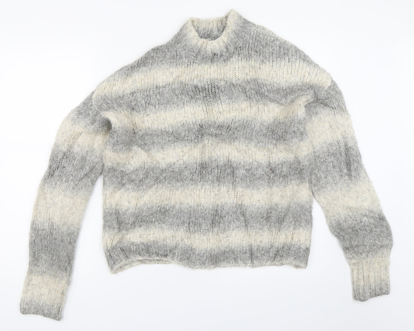 Primark Womens Grey   Pullover Jumper Size S