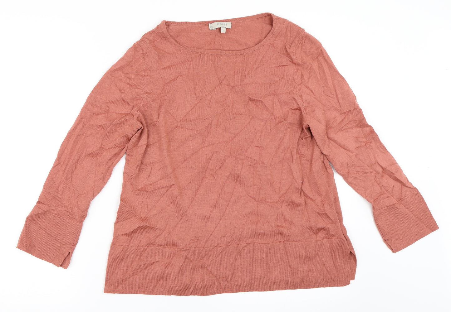 Hobbs Womens Pink   Pullover Jumper Size M