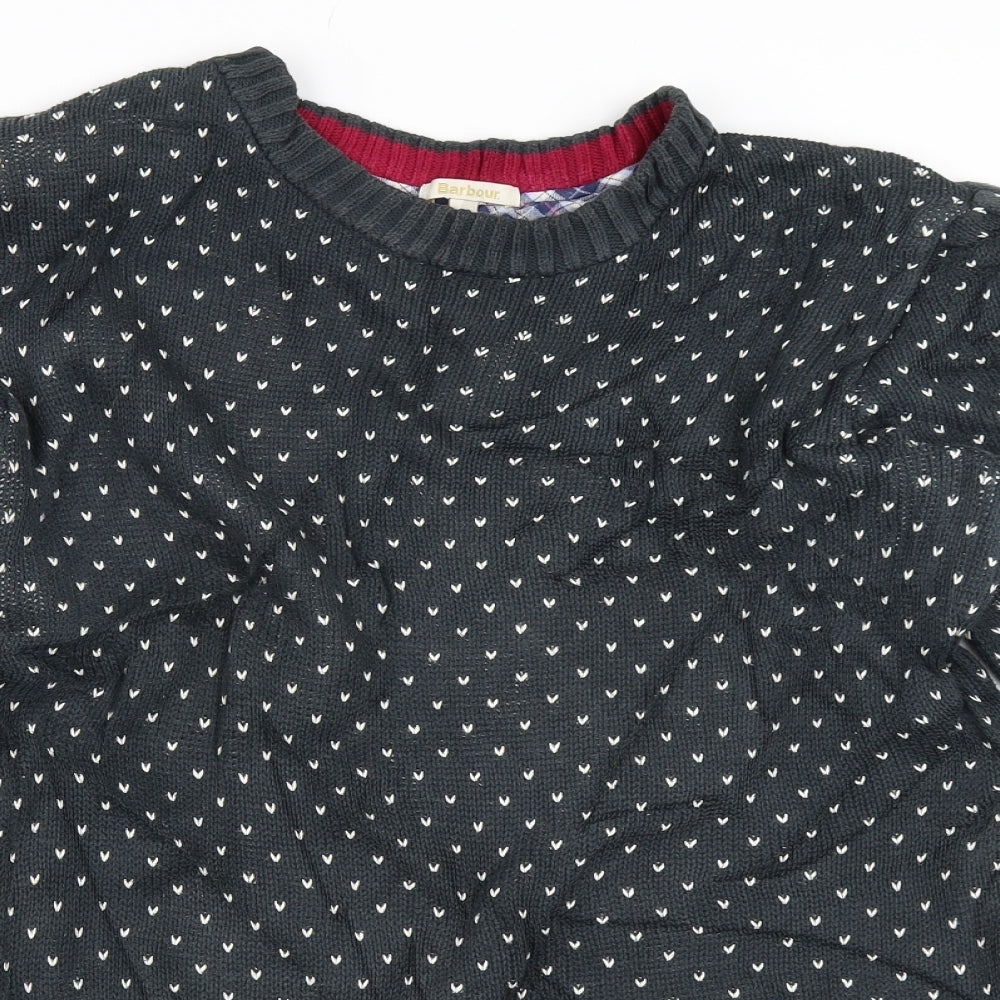 Barbour Womens Grey   Pullover Jumper Size 16