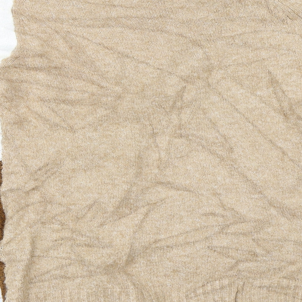 Marks and Spencer Womens Beige   Pullover Jumper Size S