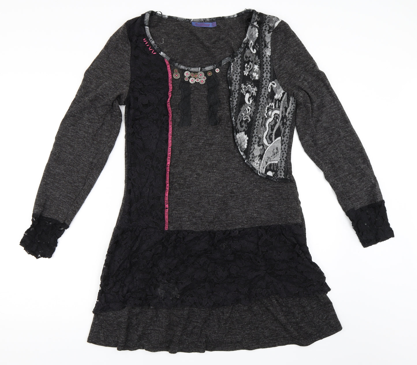 Joe Browns Womens Grey   Jumper Dress  Size 14