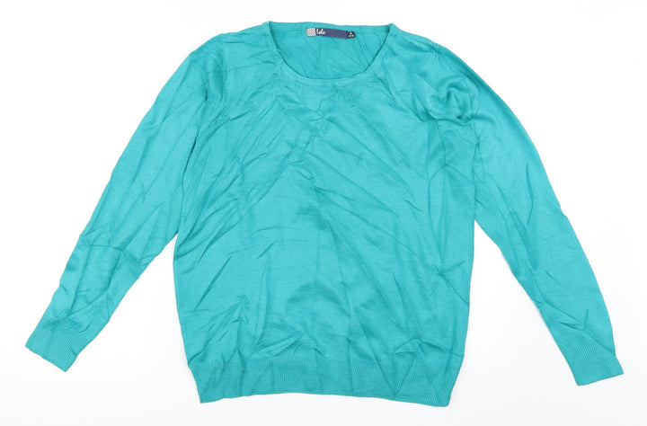 EWM Womens Blue   Pullover Jumper Size S