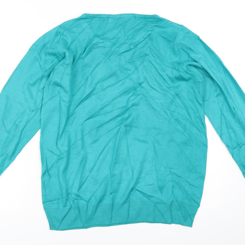EWM Womens Blue   Pullover Jumper Size S