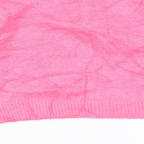 Candy Couture Girls Pink   Pullover Jumper Size 13 Years  - santa christmas