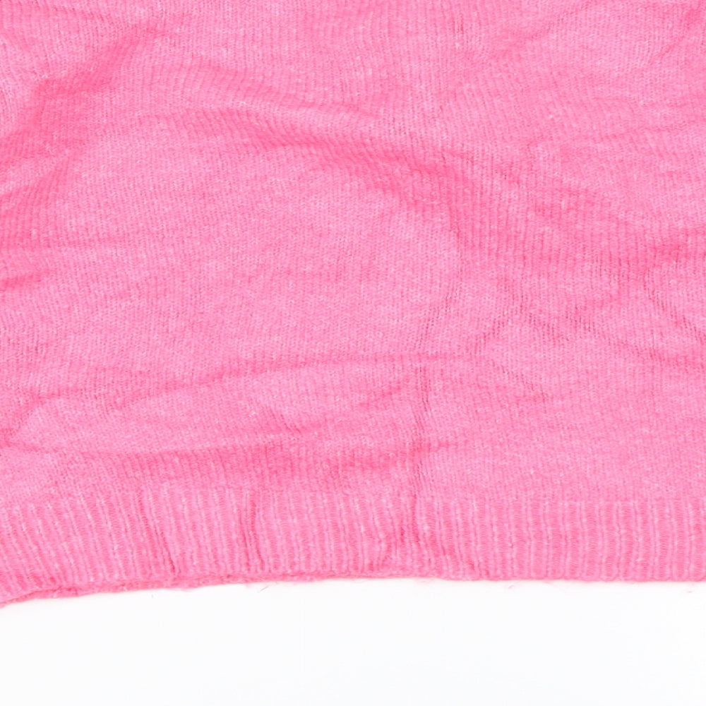 Candy Couture Girls Pink   Pullover Jumper Size 13 Years  - santa christmas