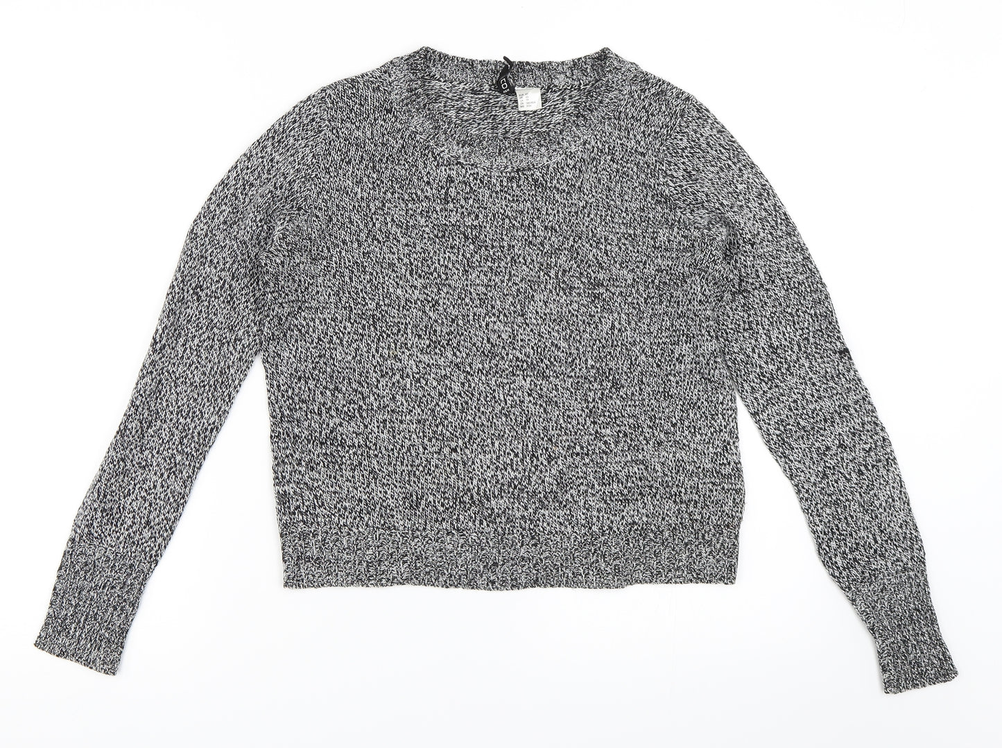 H&M Womens Black   Pullover Jumper Size XS