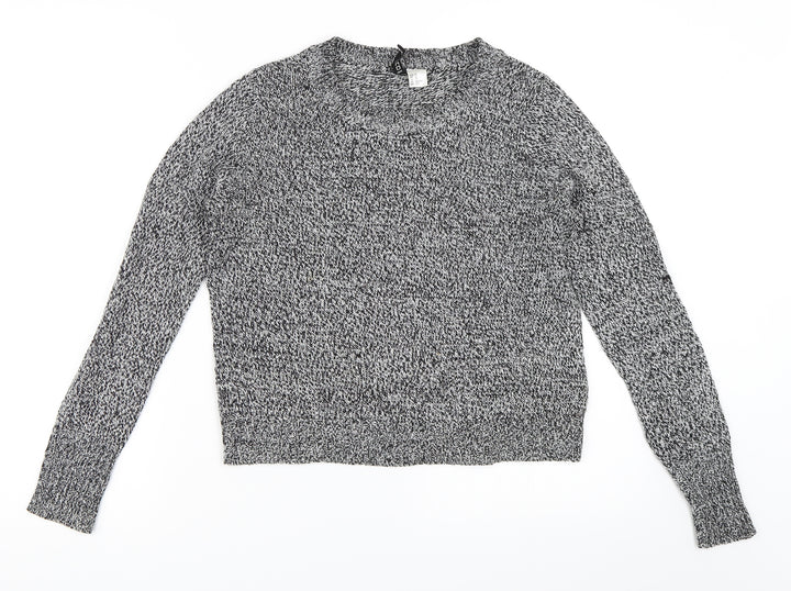H&M Womens Black   Pullover Jumper Size XS