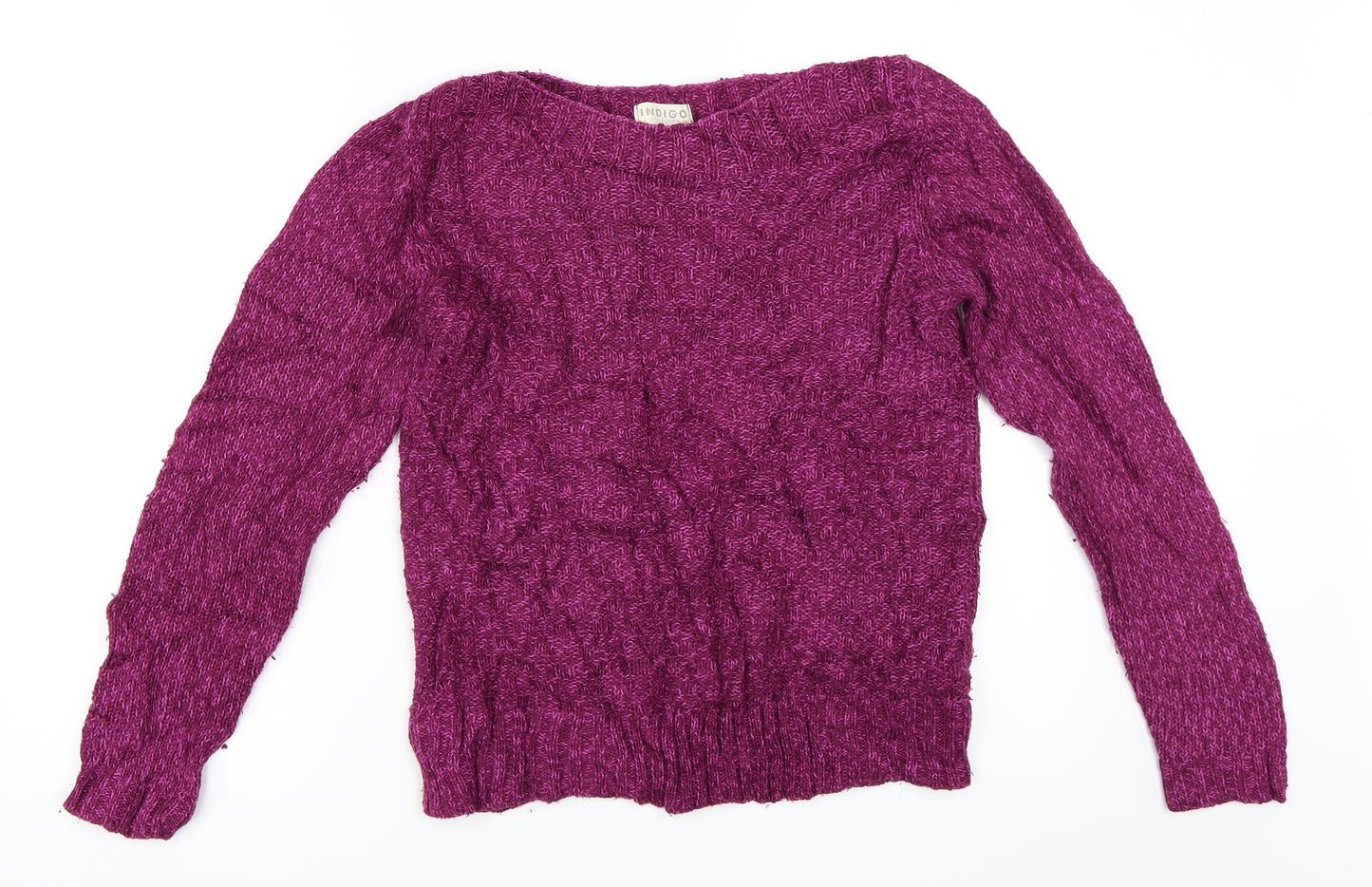 Marks and Spencer Womens Purple   Pullover Jumper Size 12
