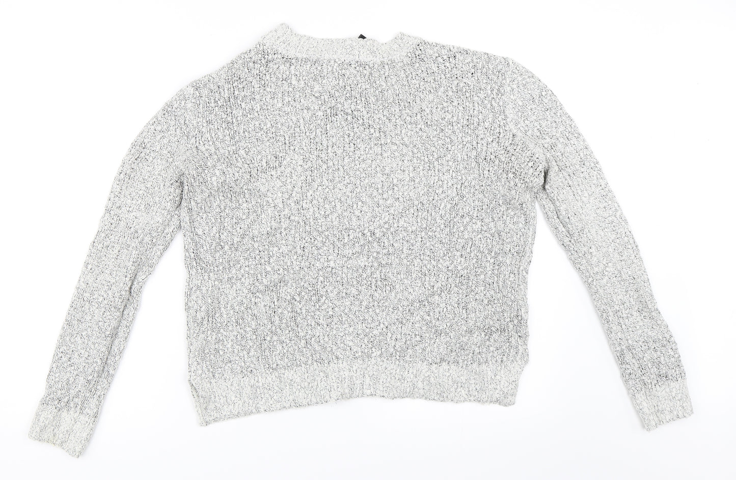 H&M Womens Grey   Pullover Jumper Size S