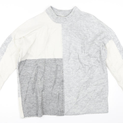 George Womens Grey   Pullover Jumper Size M