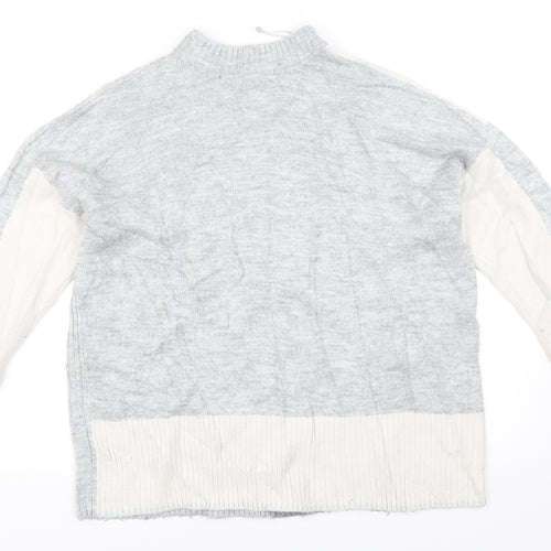 George Womens Grey   Pullover Jumper Size M
