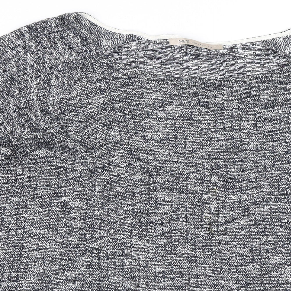 Marks and Spencer Womens Blue   Pullover Jumper Size 16