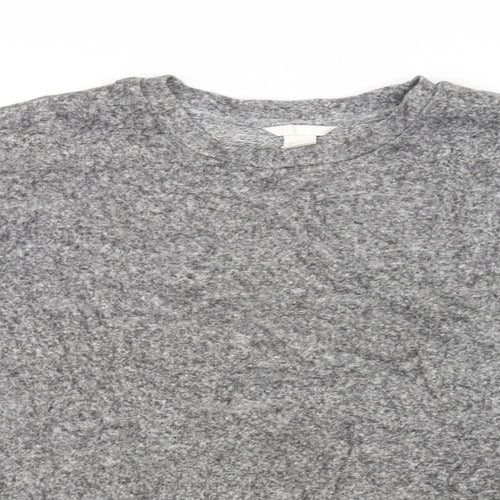 H&M Womens Grey   Pullover Jumper Size S