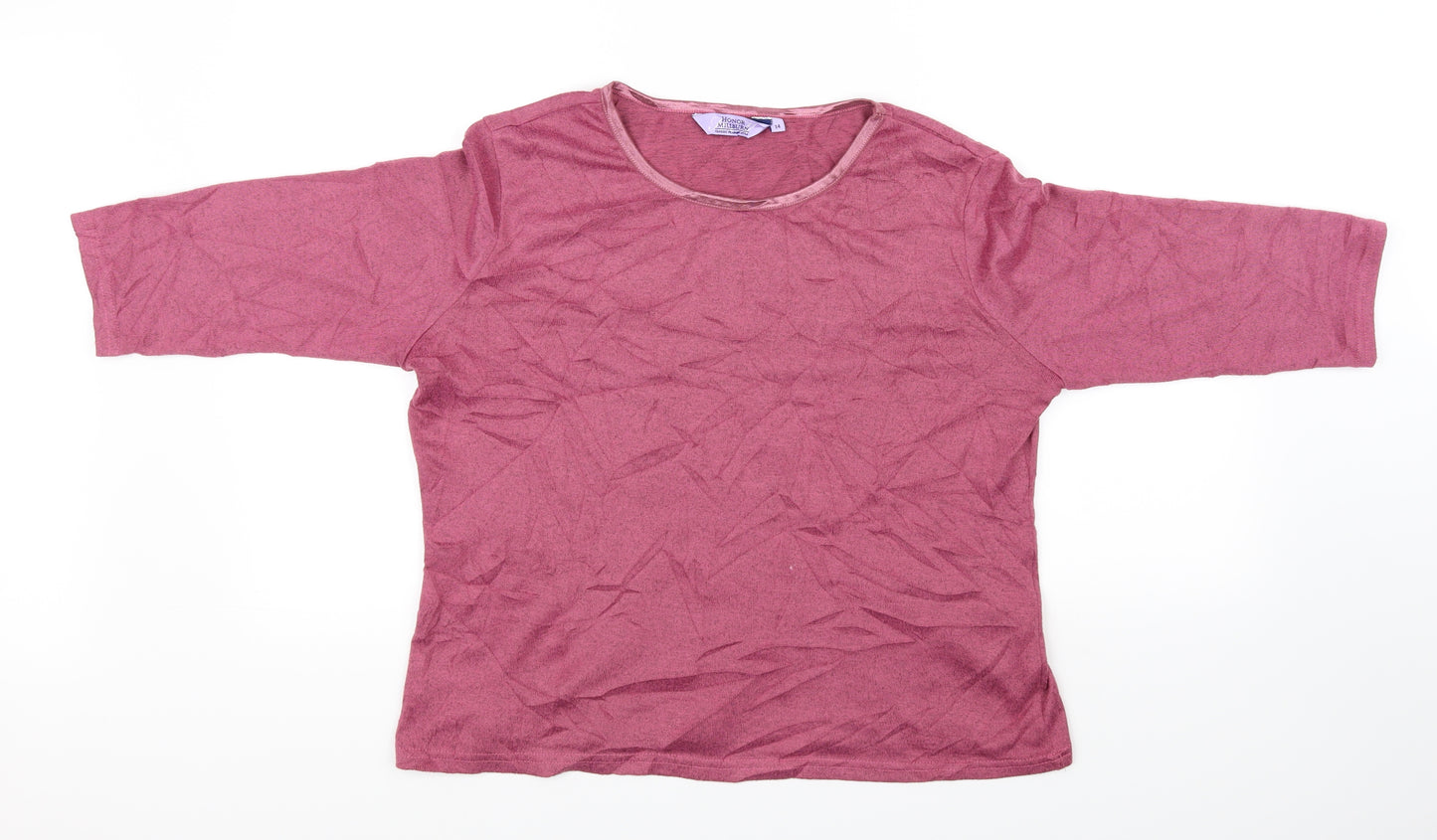 Honor Millburn Womens Pink   Pullover Jumper Size 14