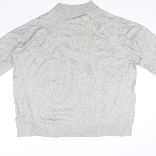 M&S Collection Womens Grey   Pullover Jumper Size XL