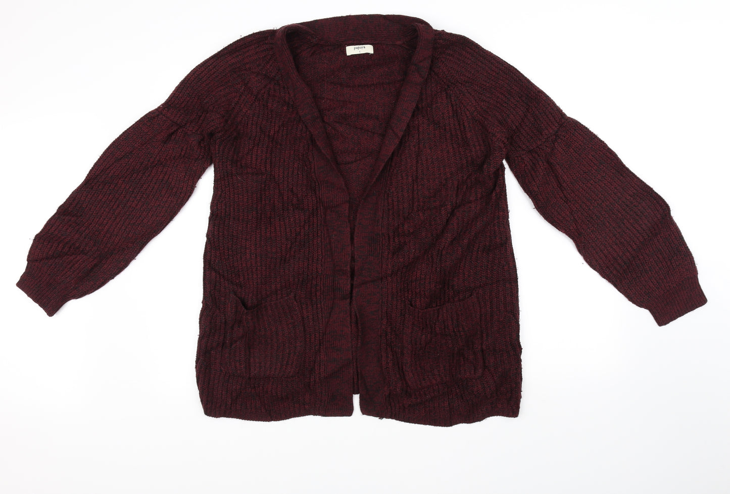 Papaya Womens Purple   Cardigan Jumper Size S