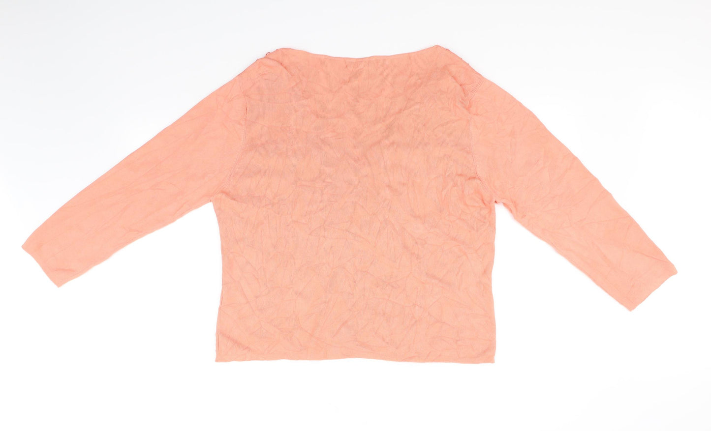 Kliss Womens Orange   Pullover Jumper Size 2XL
