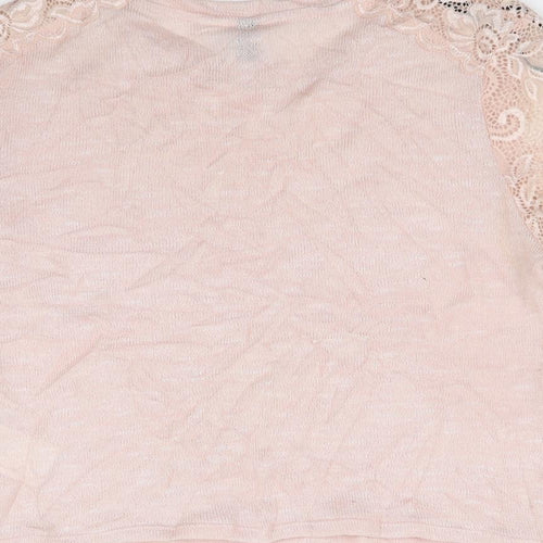 Divided Womens Pink   Basic T-Shirt Size M