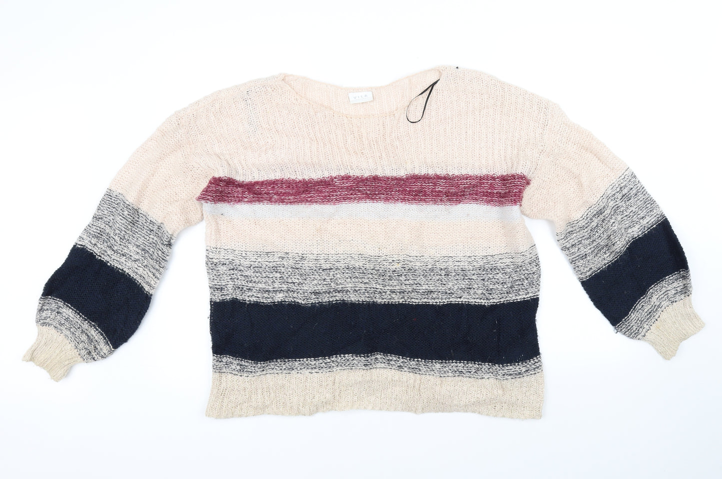 Villa Womens Yellow   Pullover Jumper Size L