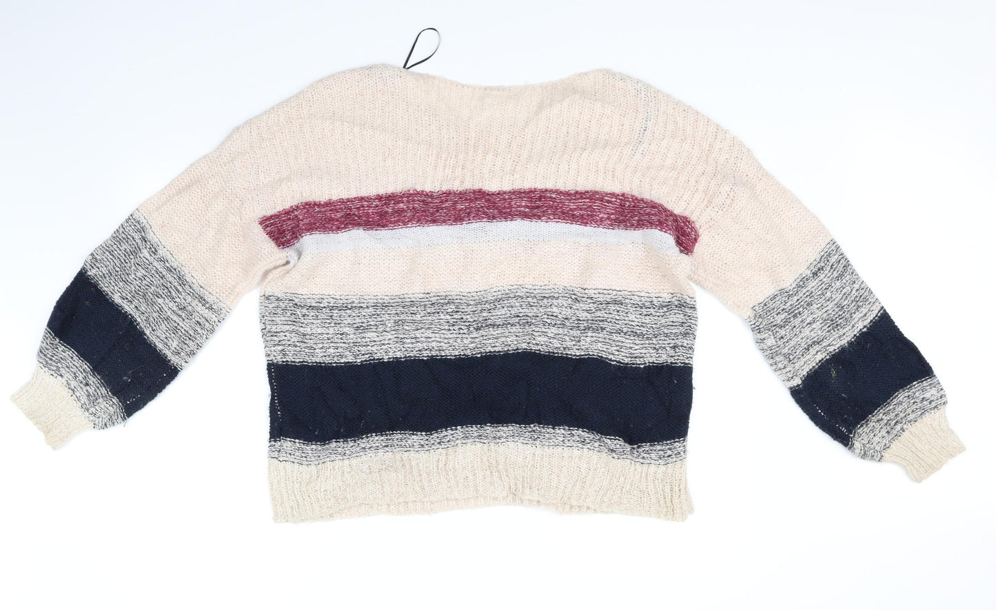 Villa Womens Yellow   Pullover Jumper Size L