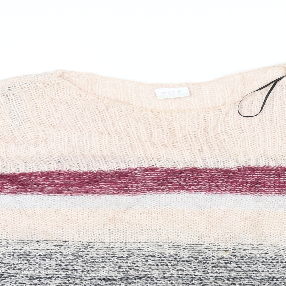 Villa Womens Yellow   Pullover Jumper Size L