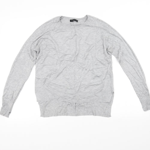 Zara Knit Womens Grey   Pullover Jumper Size S