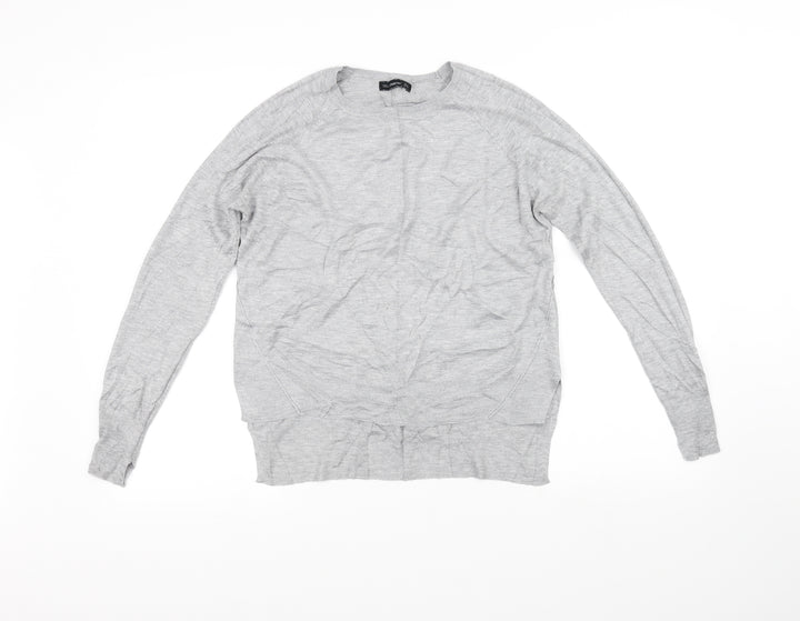 Zara Knit Womens Grey   Pullover Jumper Size S