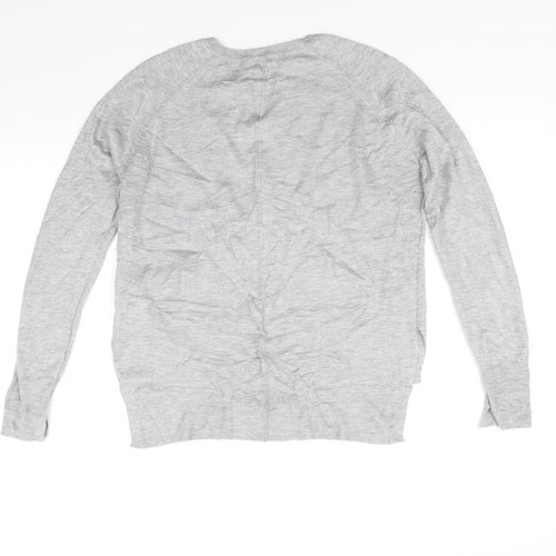 Zara Knit Womens Grey   Pullover Jumper Size S
