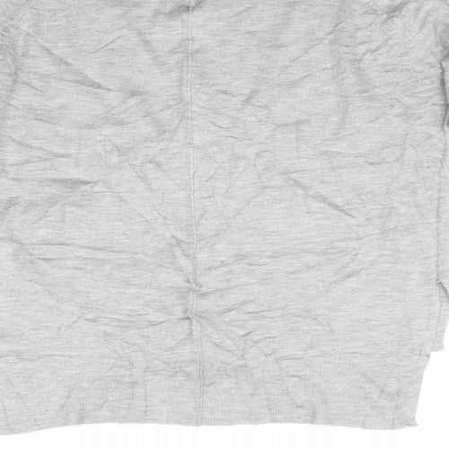 Zara Knit Womens Grey   Pullover Jumper Size S