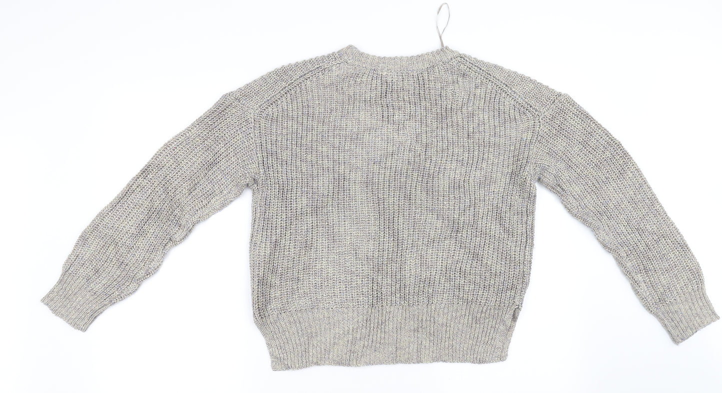 Marks and Spencer Womens Grey   Pullover Jumper Size 10