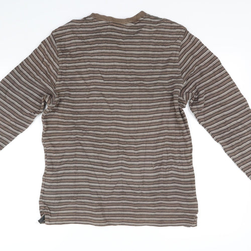 George Womens Grey   Henley Jumper Size M