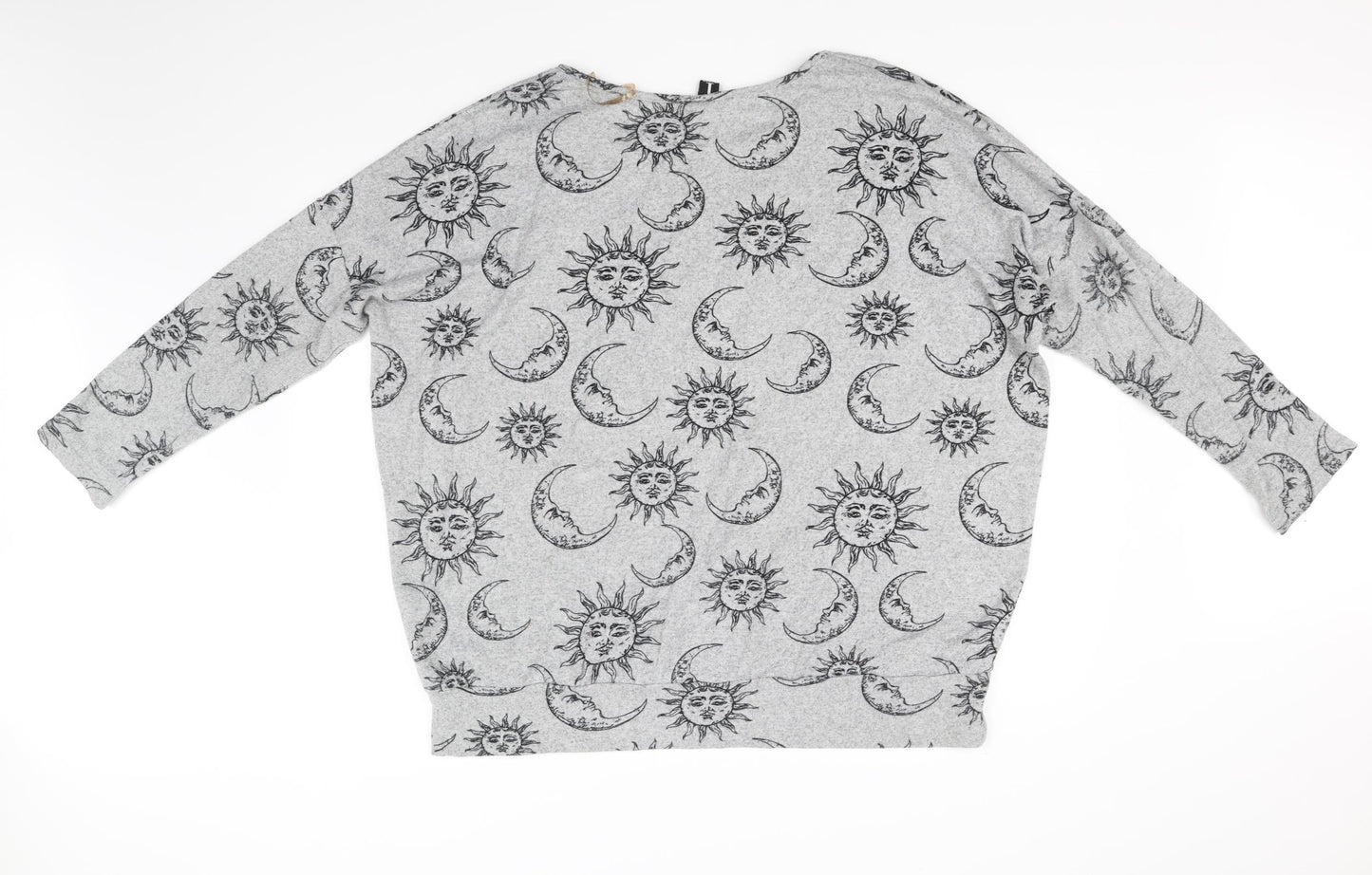 izabel Womens Grey   Pullover Jumper Size 16