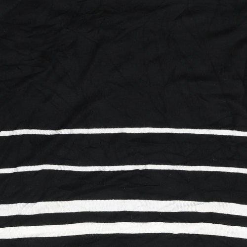 tezens Womens Black   Basic T-Shirt Size M