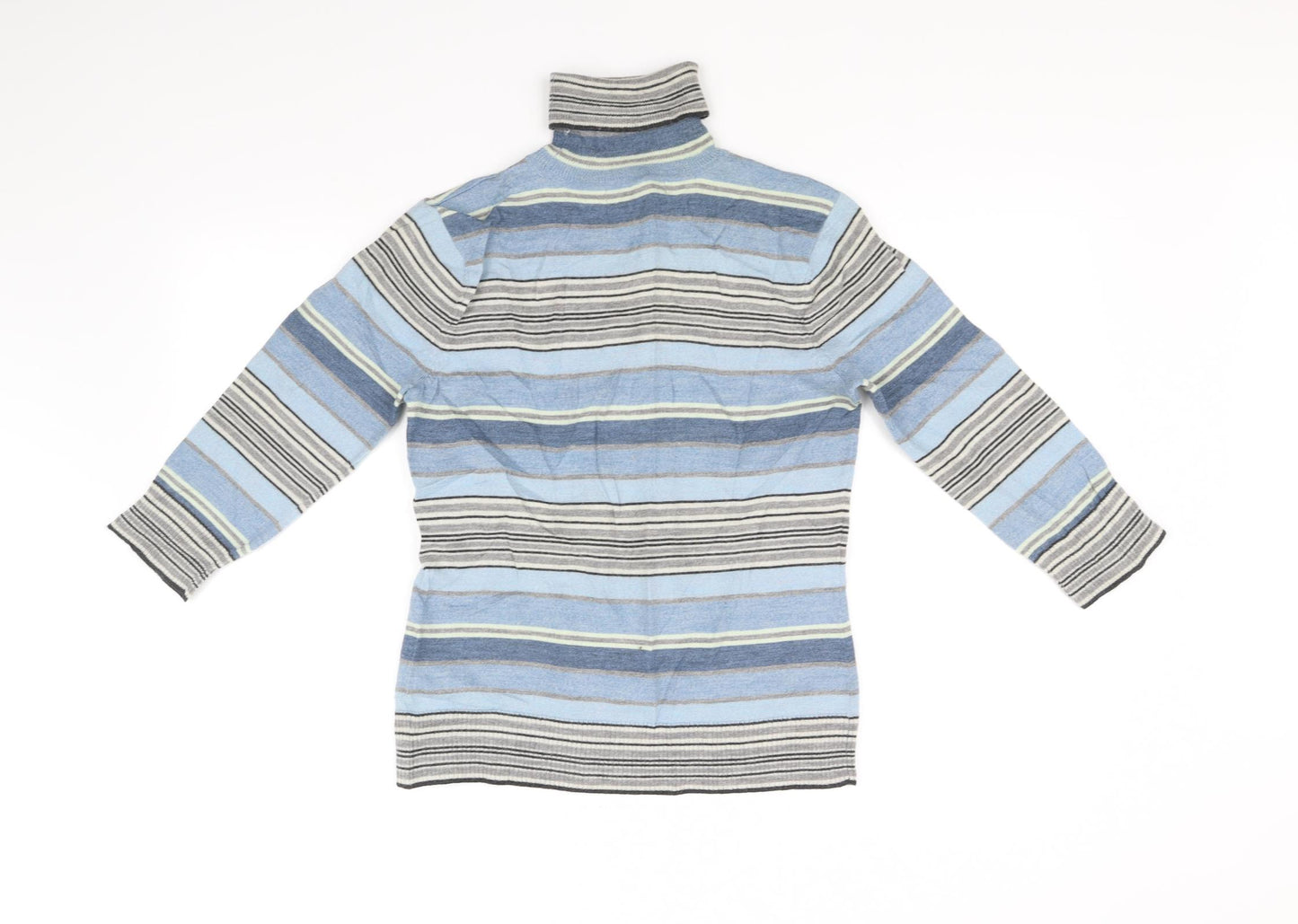Gap Womens Blue Striped  Pullover  Size M