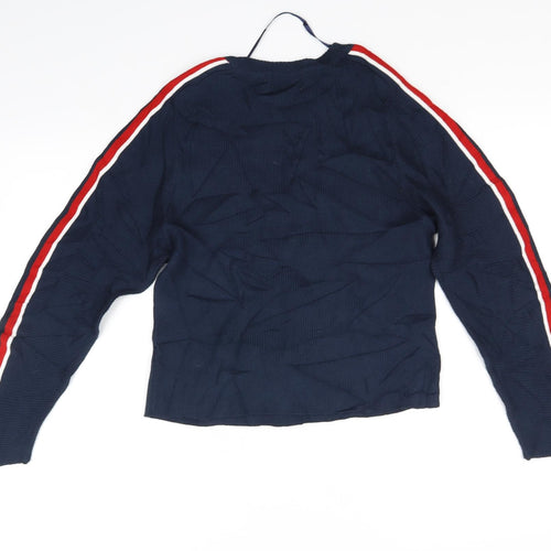 Primark Womens Blue   Pullover Jumper Size M