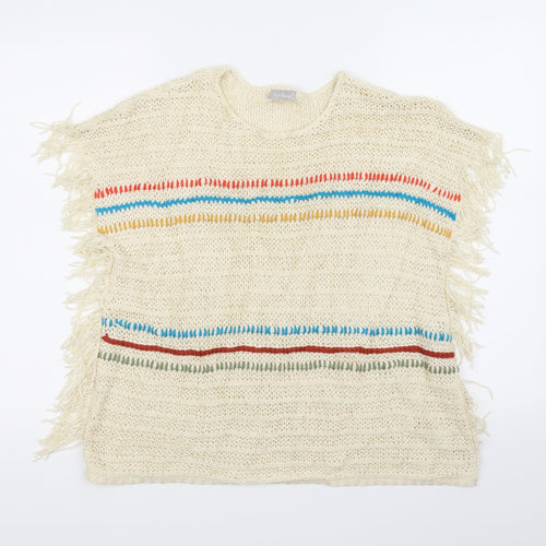 I love girls wear Girls Beige   Pullover Jumper Size 7 Years