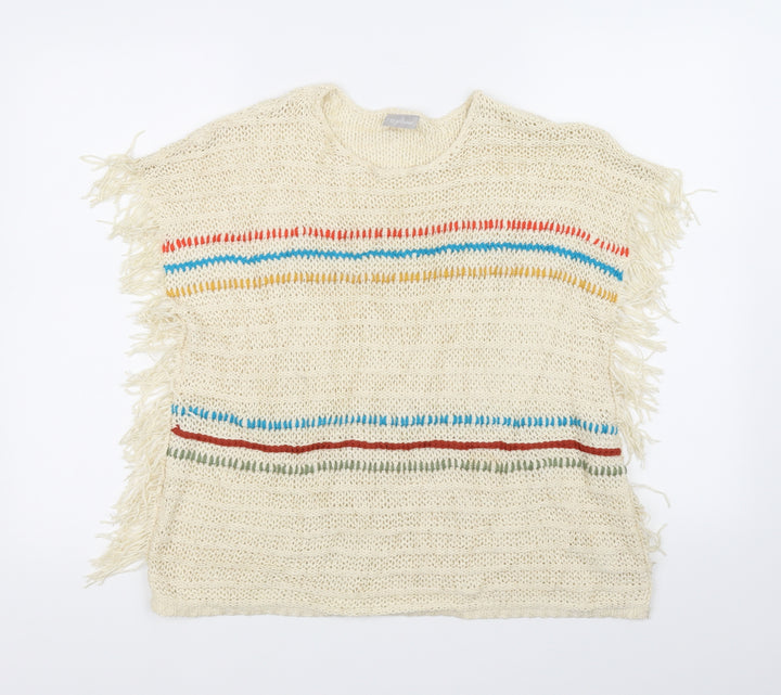 I love girls wear Girls Beige   Pullover Jumper Size 7 Years