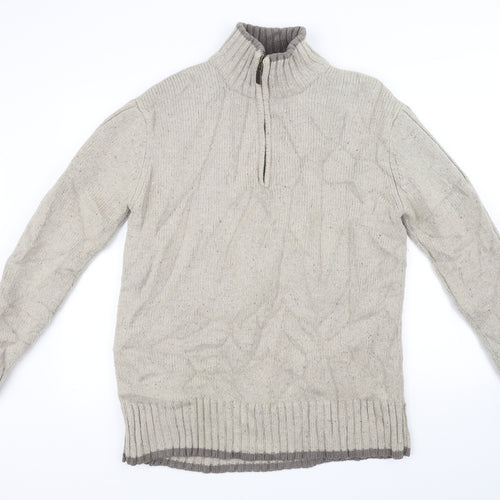ALS Womens Beige   Pullover Jumper Size L
