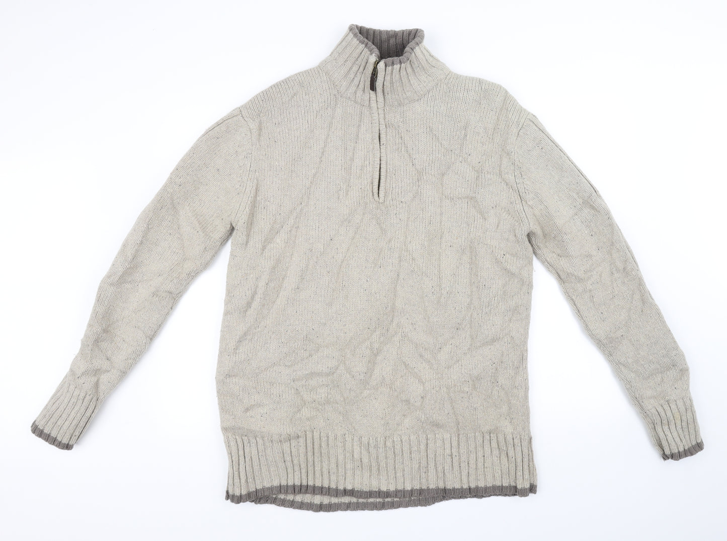 ALS Womens Beige   Pullover Jumper Size L