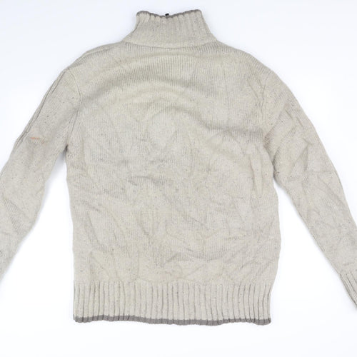 ALS Womens Beige   Pullover Jumper Size L