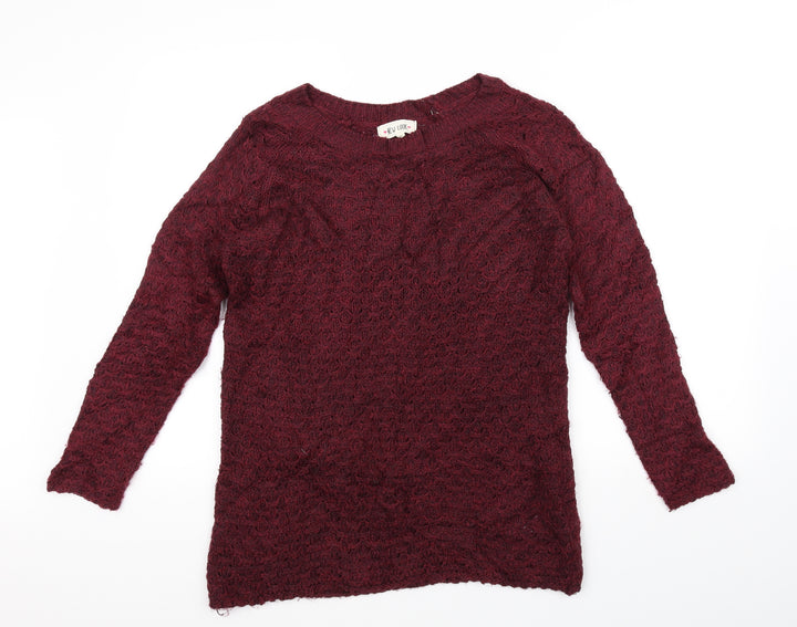 New Look  Womens Purple   Pullover Jumper Size S